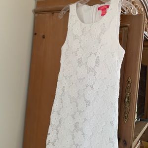 Lace Dress white